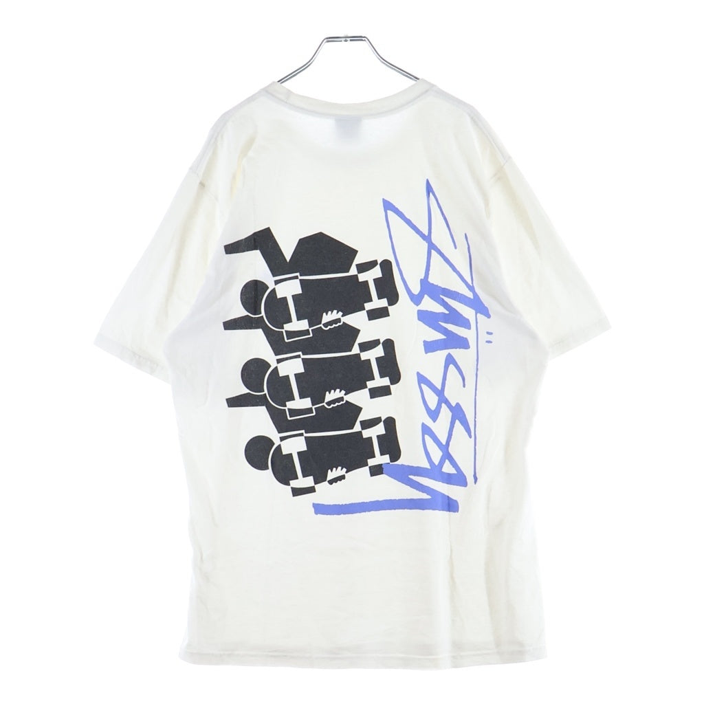 STUSSY(ステューシー) 26SS Skate Stack Tee 半袖Tシャツ ホワイト