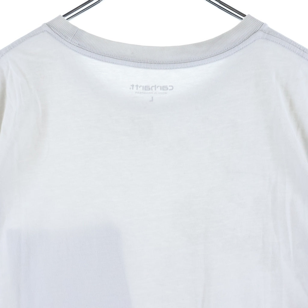 CARHARTT(カーハート) ×MIYAGI HIDETAKA S/S POCKET T-SHIRT ミヤギヒデタカ バンダナポケット 半袖Tシャツ ホワイト I022091