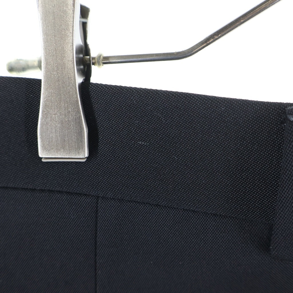 GUCCI(グッチ) Logo Embroidery Wool Pants ロゴ刺繍 ウールパンツ ブラック 797207 ZARG8