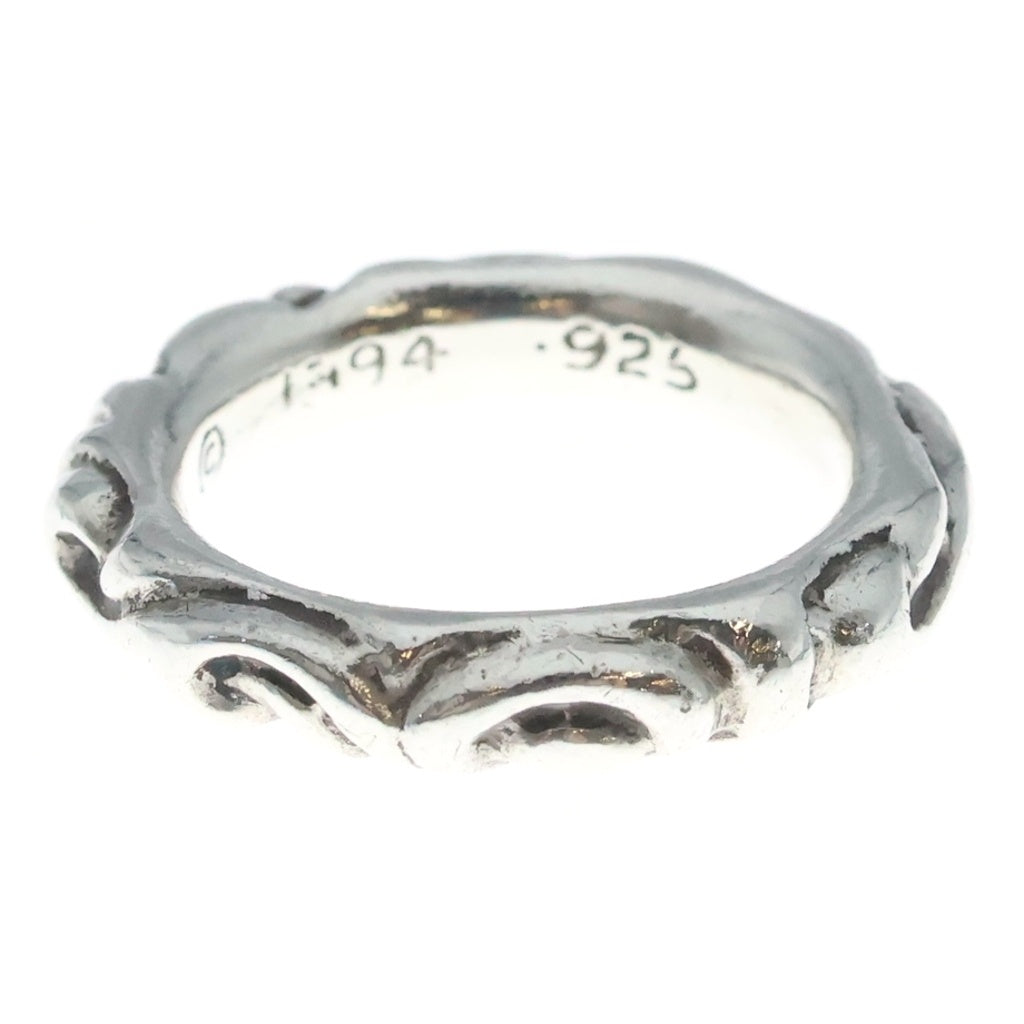CHROME HEARTS(クロムハーツ) SCRL BAND スクロールバンド リング シルバー BCA351