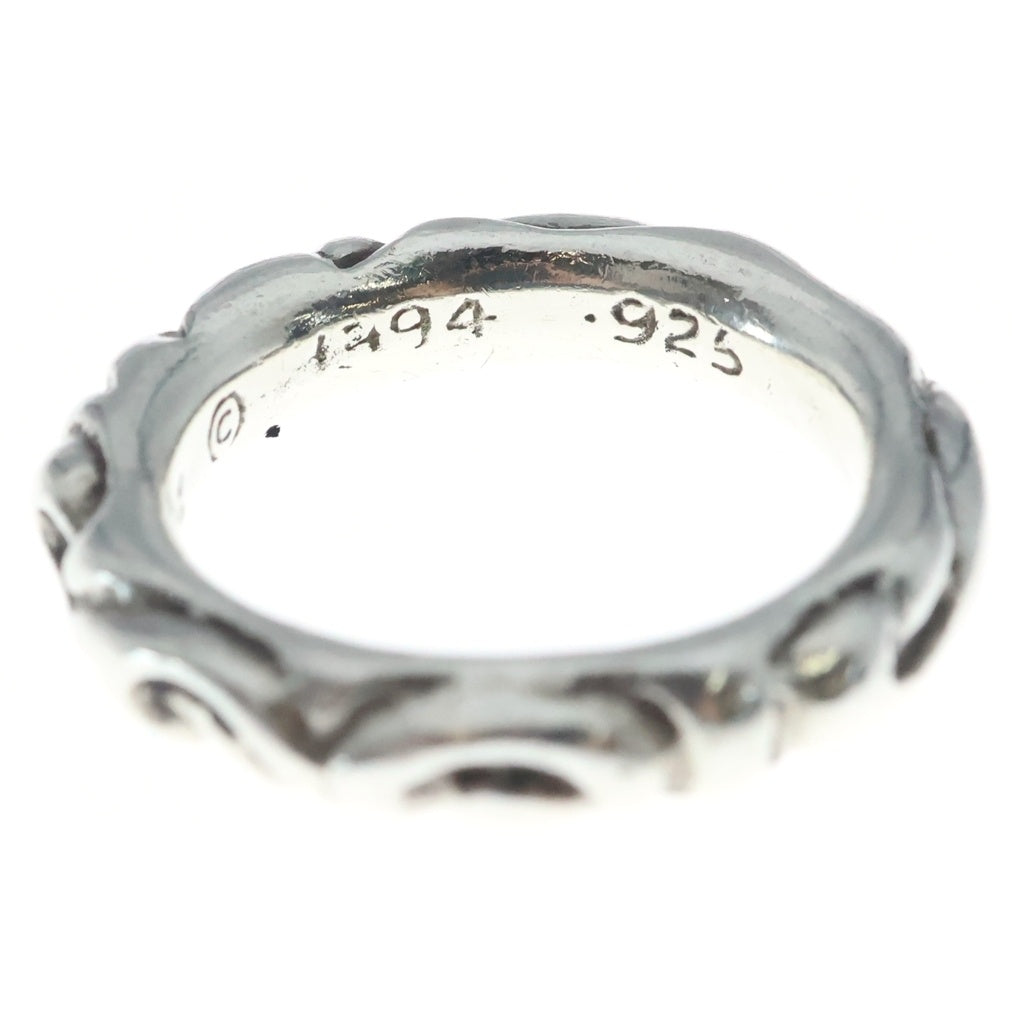 CHROME HEARTS(クロムハーツ) SCRL BAND スクロールバンド リング シルバー BCA351