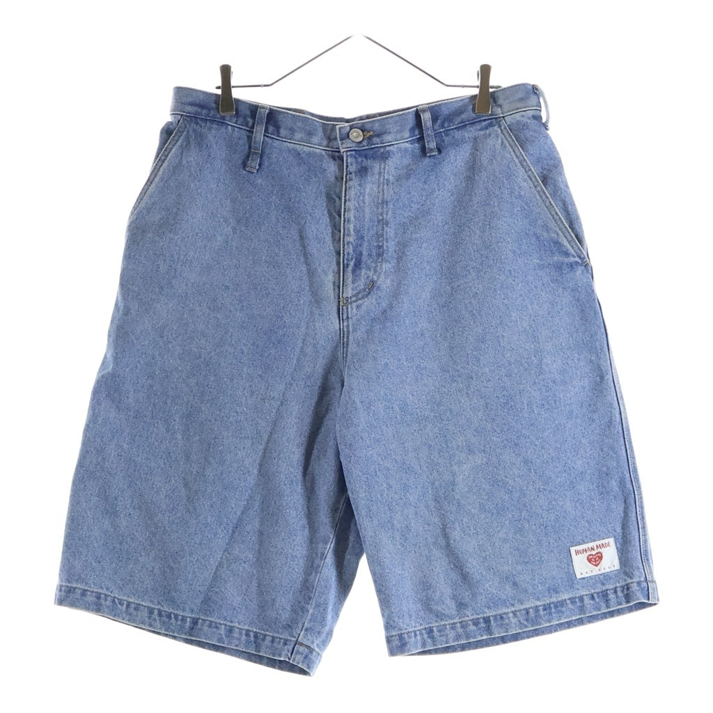 HUMAN MADE(ヒューマンメイド) DENIM PAINTER SHORTS デニムペインターショーツ ハーフパンツ インディゴ HM29PT017