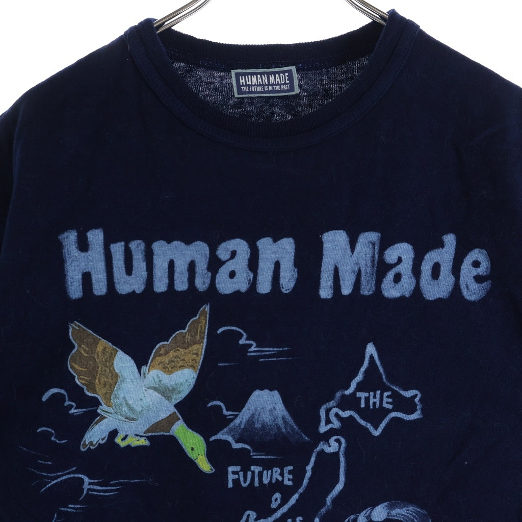 HUMAN MADE(ヒューマンメイド) Indigo Dye T-Shirt 半袖Tシャツ ネイビー