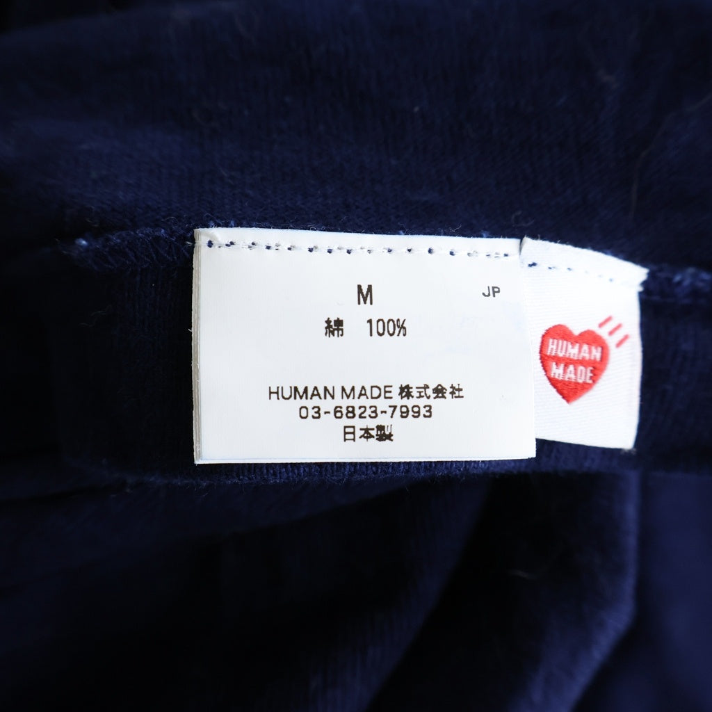 HUMAN MADE(ヒューマンメイド) Indigo Dye T-Shirt 半袖Tシャツ ネイビー