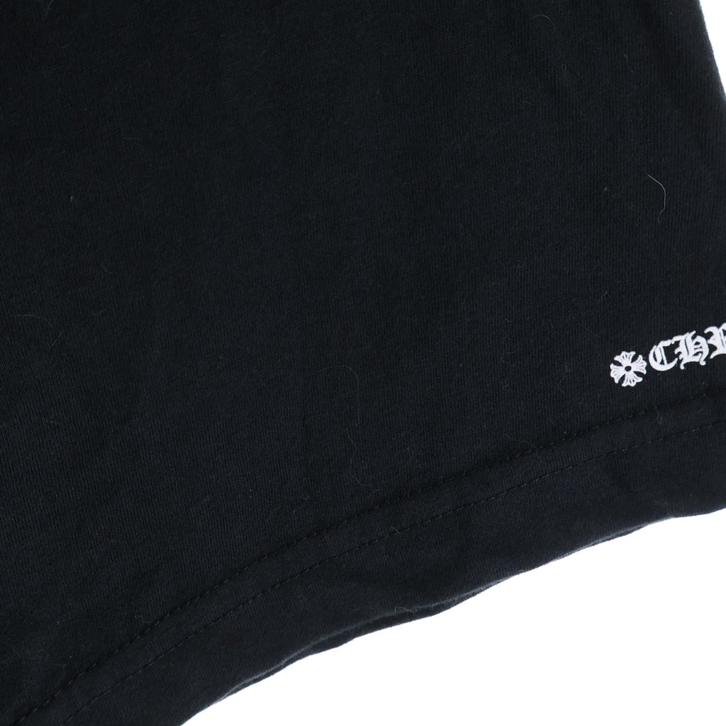 CHROME HEARTS(クロムハーツ) CH T-SHIRT ネックロゴ 半袖Tシャツ ブラック