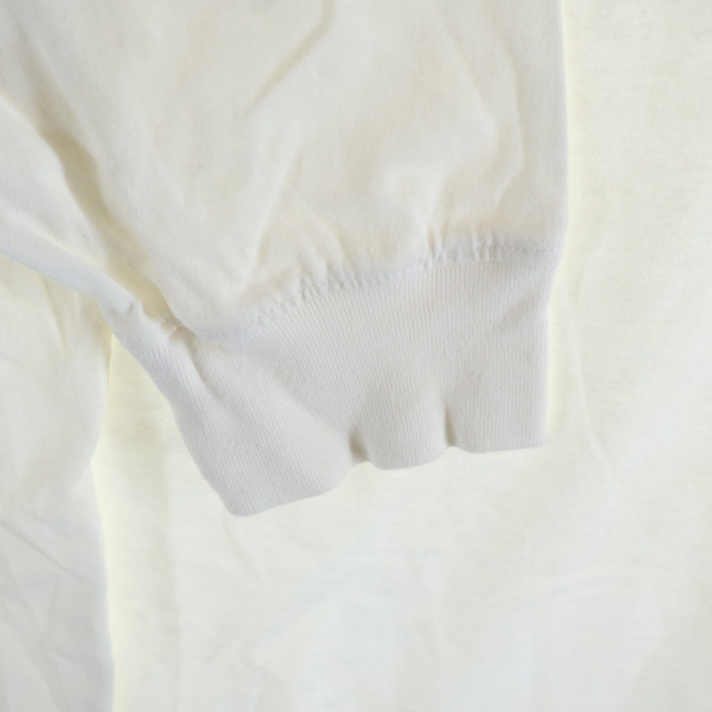 FEAR OF GOD ESSENTIALS(フィアオブゴッド エッセンシャルズ) L/S T-SHIRT バックリフレクターロゴ 長袖Tシャツ ロンT ホワイト