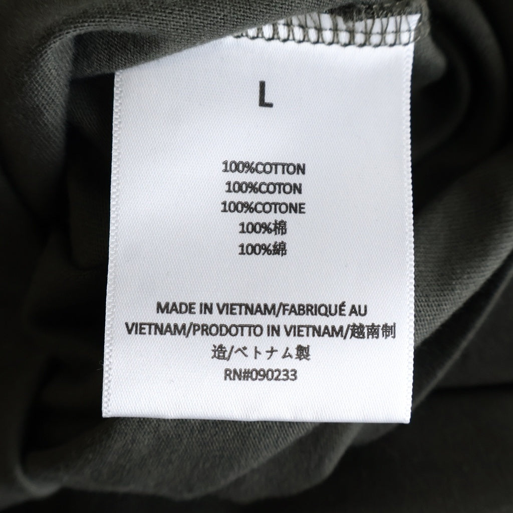 FEAR OF GOD ESSENTIALS(フィアオブゴッド エッセンシャルズ) L/S T-SHIRT バックリフレクターロゴ 長袖Tシャツ ロンT グレー