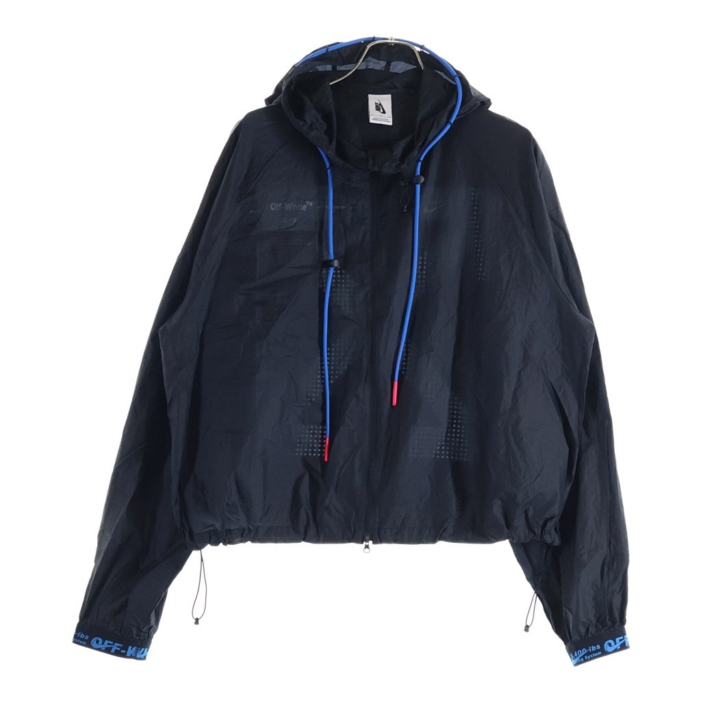 OFF-WHITE(オフホワイト) 20SS ×NIKE NRG REFLECTIVE Nylon Jacket ナイロンジャケット ブラック レディース BV8039-010