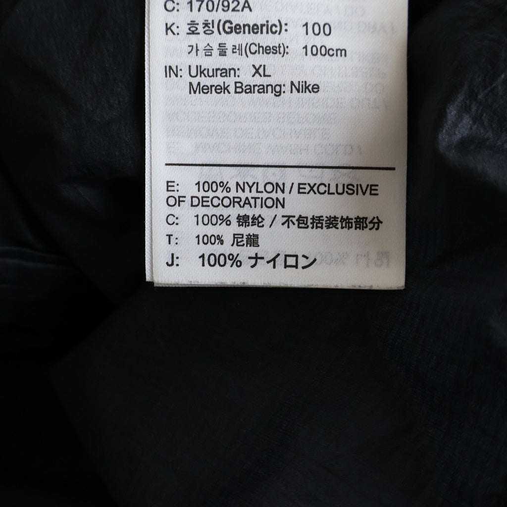 OFF-WHITE(オフホワイト) 20SS ×NIKE NRG REFLECTIVE Nylon Jacket ナイロンジャケット ブラック レディース BV8039-010
