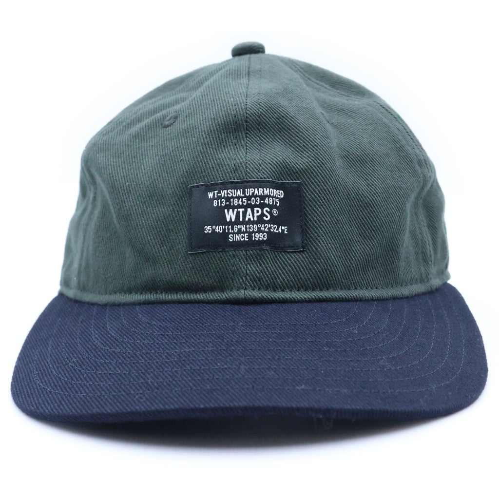 WTAPS(ダブルタップス) 26SS T-6M 04 CAP / COTTON. TWILL コットンツイルキャップ 帽子 ブラック 261HCDT-HT08
