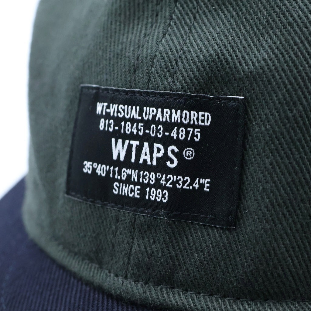 WTAPS(ダブルタップス) 26SS T-6M 04 CAP / COTTON. TWILL コットンツイルキャップ 帽子 ブラック 261HCDT-HT08