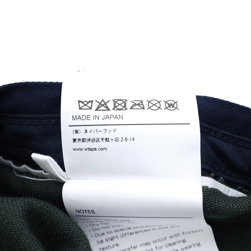 WTAPS(ダブルタップス) 26SS T-6M 04 CAP / COTTON. TWILL コットンツイルキャップ 帽子 ブラック 261HCDT-HT08
