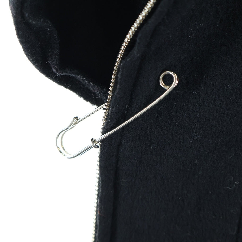 COMME des GARCONS(コムデギャルソン) 01AW アシンメトリー ウールニットトップス ブラック レディース GG-J005