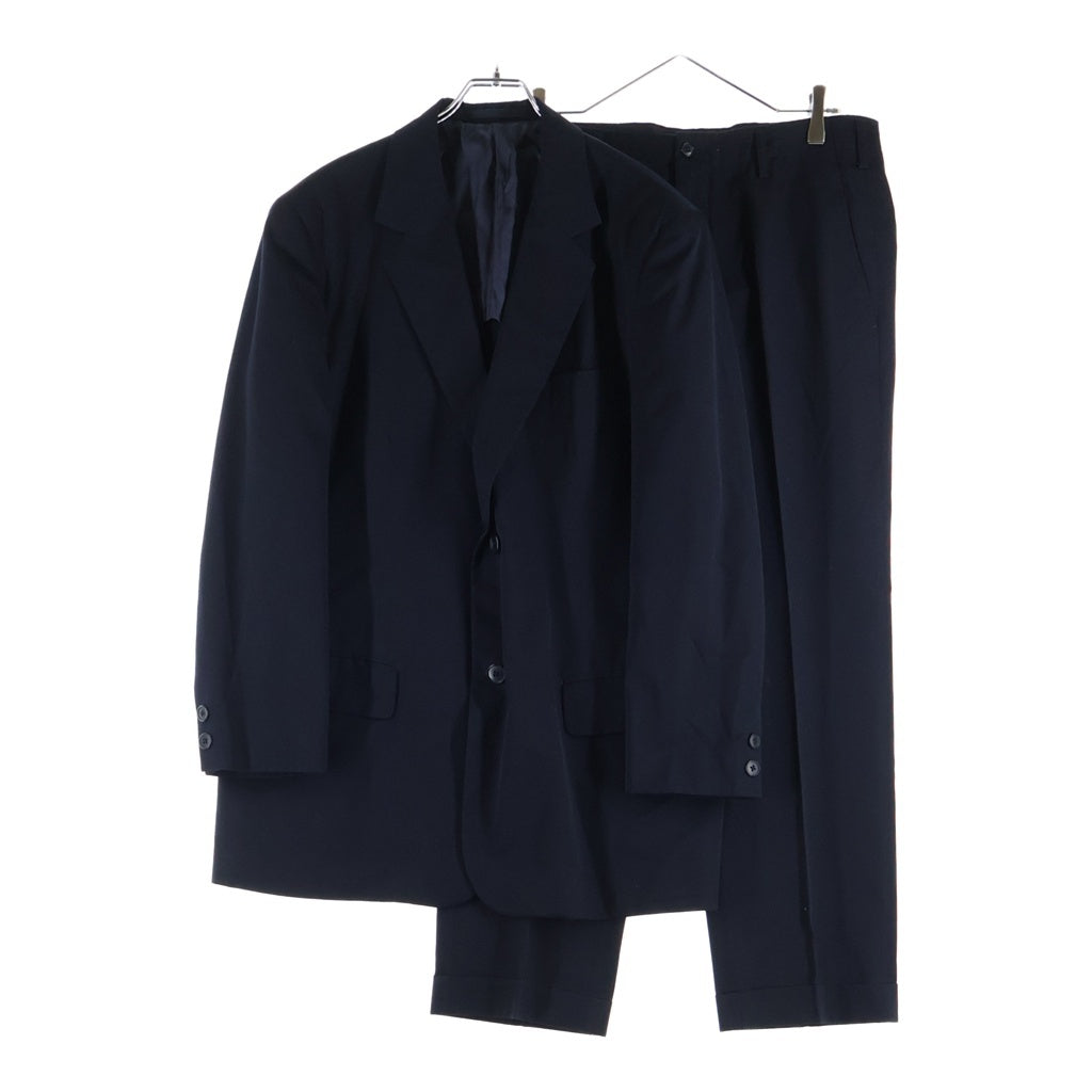 Y's for men(ワイズフォーメン) Set Up Suit 2B ウールテーラードジャケット パンツ セットアップスーツ ブラック ME-J06-100/ME-P06-100