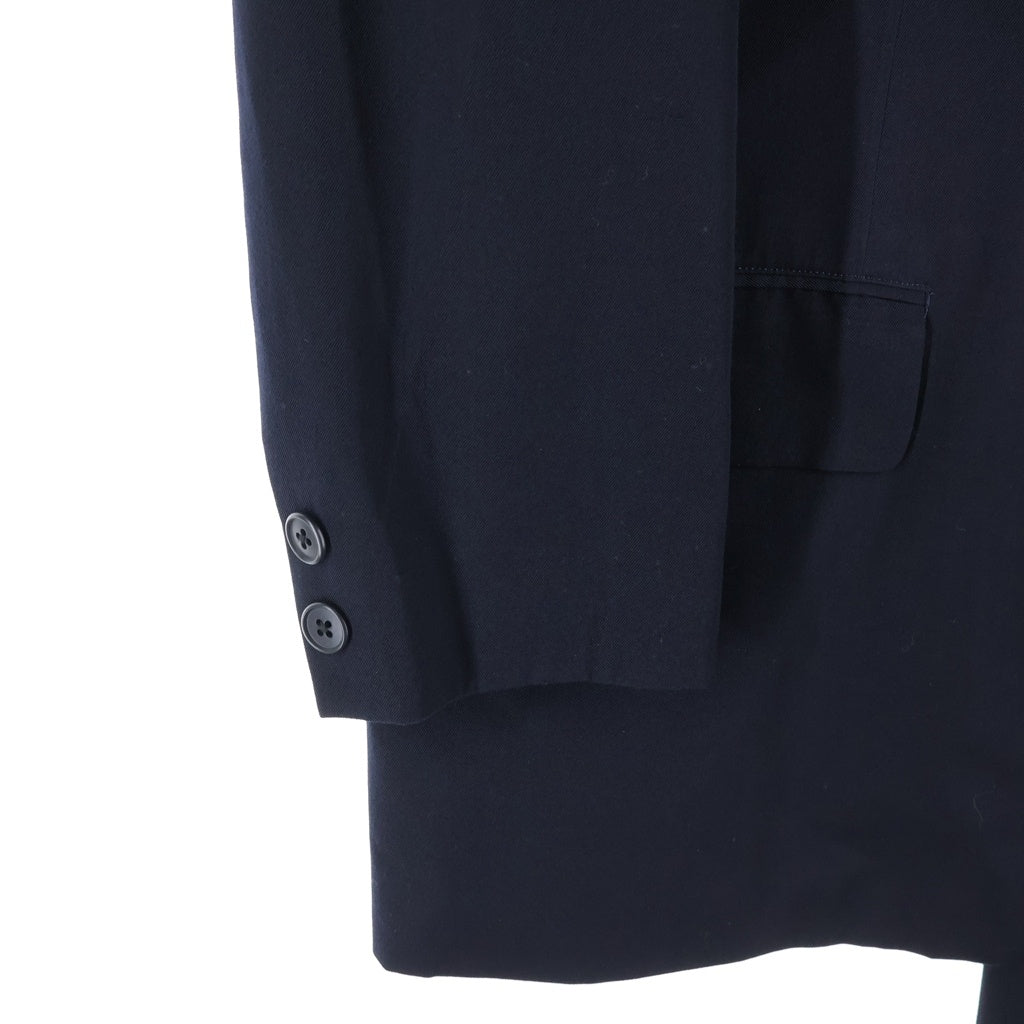 Y's for men(ワイズフォーメン) Set Up Suit 2B ウールテーラードジャケット パンツ セットアップスーツ ブラック ME-J06-100/ME-P06-100