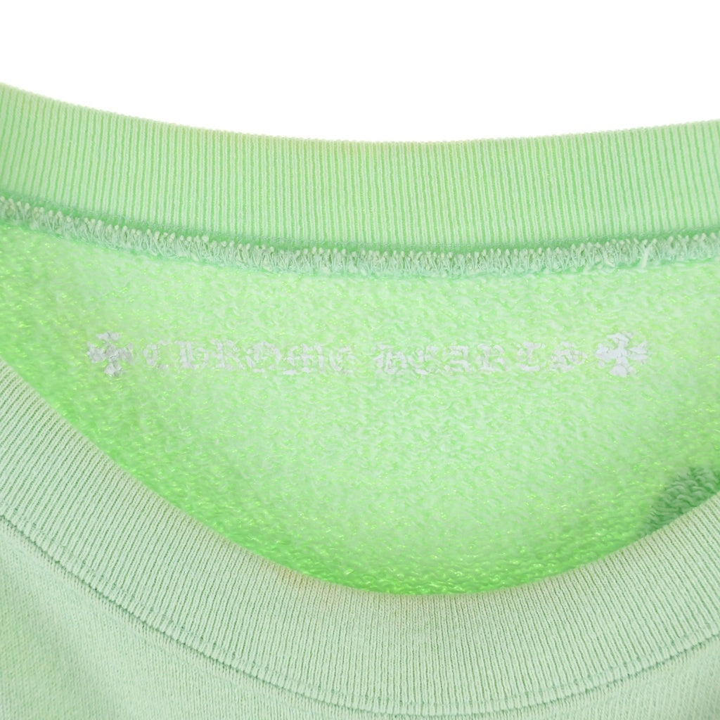 CHROME HEARTS(クロムハーツ) MATTY BOY SWTSHRT SEAFORM LUST マッティボーイ クルーネックスウェットトレーナー グリーン