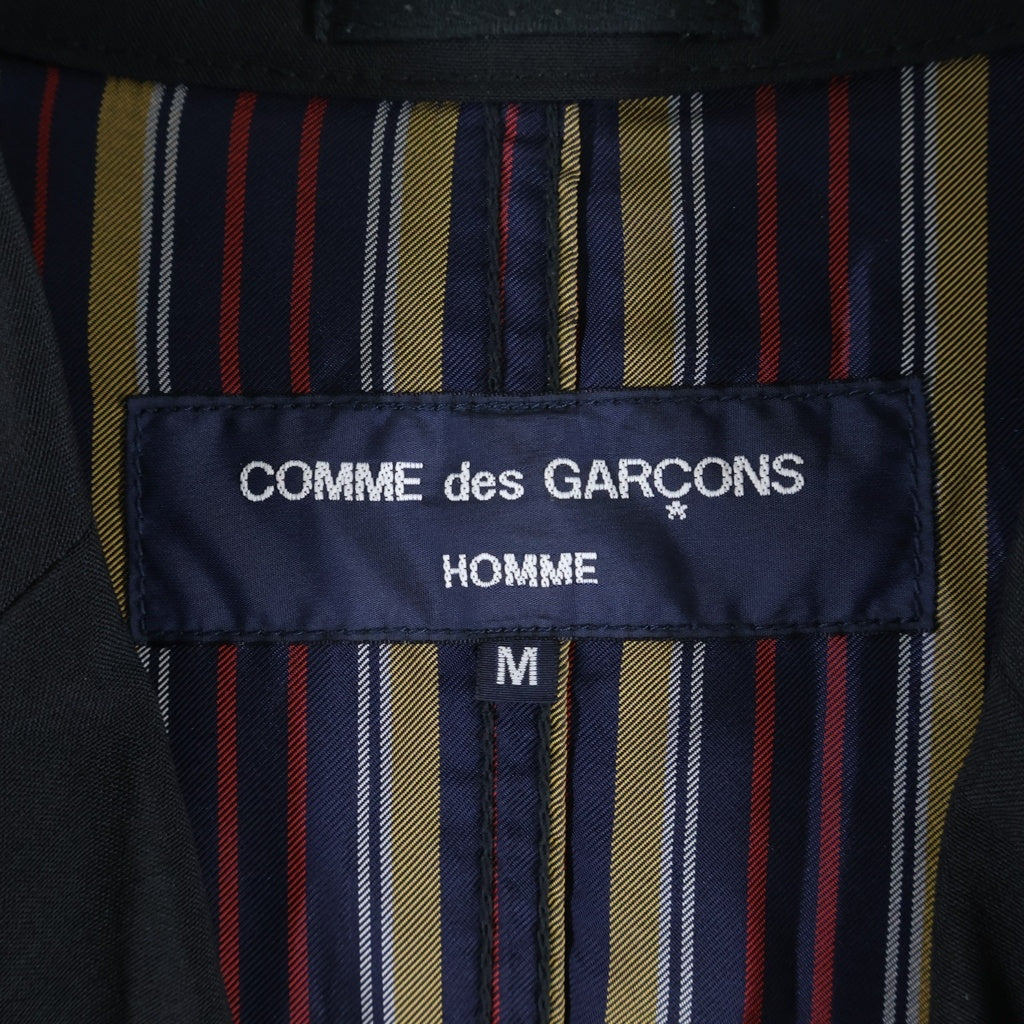 COMME des GARCONS HOMME(コムデギャルソンオム) 05SS 3B Wool Tailored Jacket ウールテーラードジャケット ブラック HO-J047