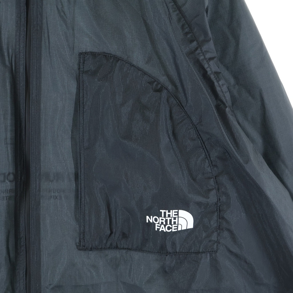 THE NORTH FACE(ザノースフェイス) FREE RUN STRIKE JACKET ロゴプリント フリーラン ストライク ジップアップ ナイロン ジャケット ブラック NP12594