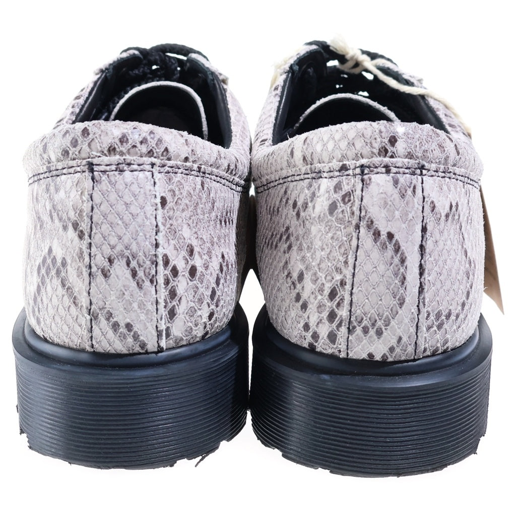 Dr.Martens(ドクターマーチン) 26SS ×Supreme POSTAL SHOE SNAKESKIN シュプリーム スネークスキン レザー ポスタル レースアップ シューズ グレー 43497020