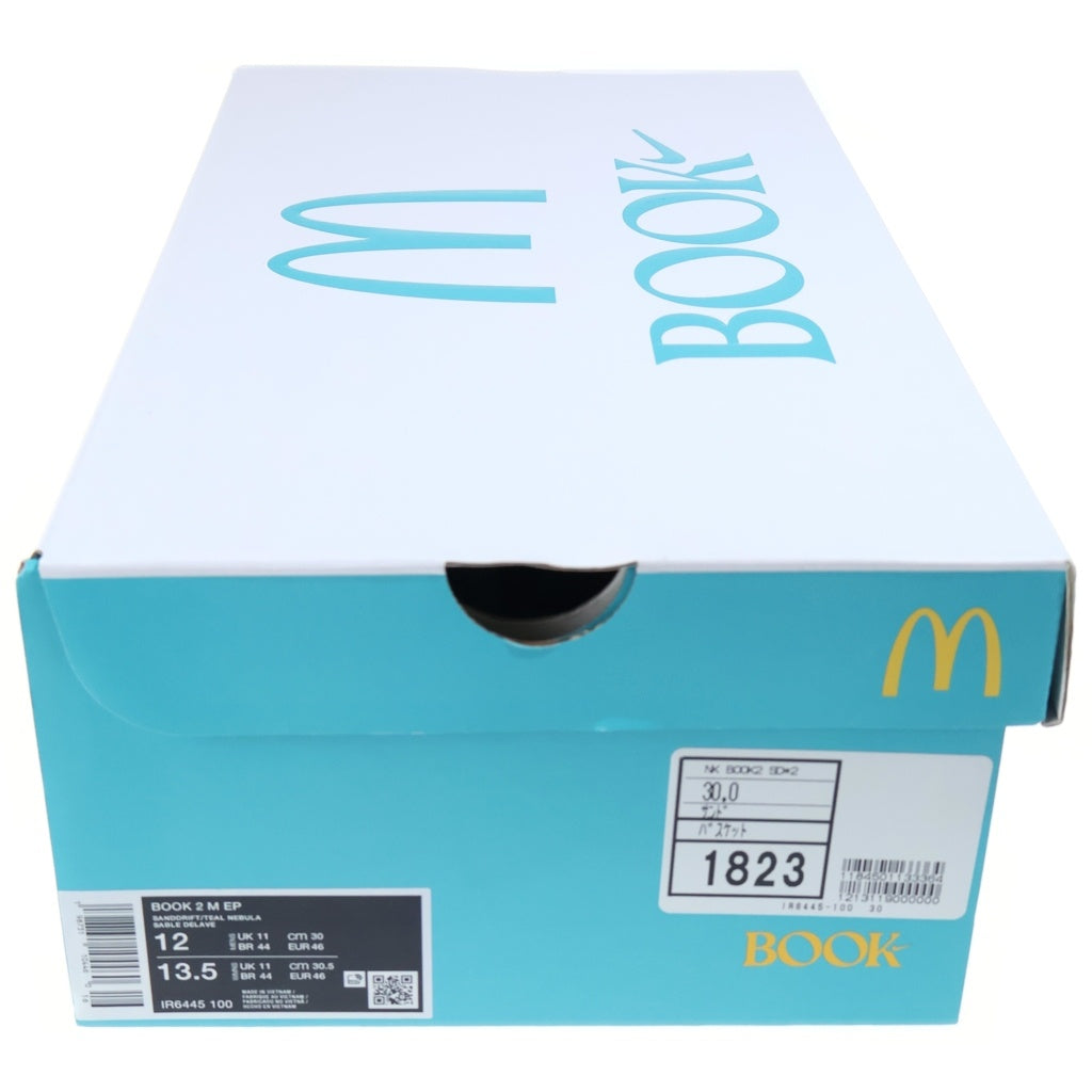 NIKE(ナイキ) ×McDonald's BOOK2 SEDONA マクドナルド ブック2 セドナ ローカットスニーカー グレー/ライトブルー US12/30cm IR6445-100