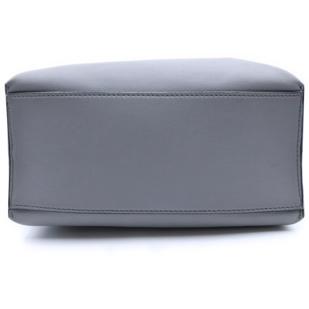 LOEWE(ロエベ) Cubi Shoulder Bag キュービー レザーショルダーバッグ グレー レディース