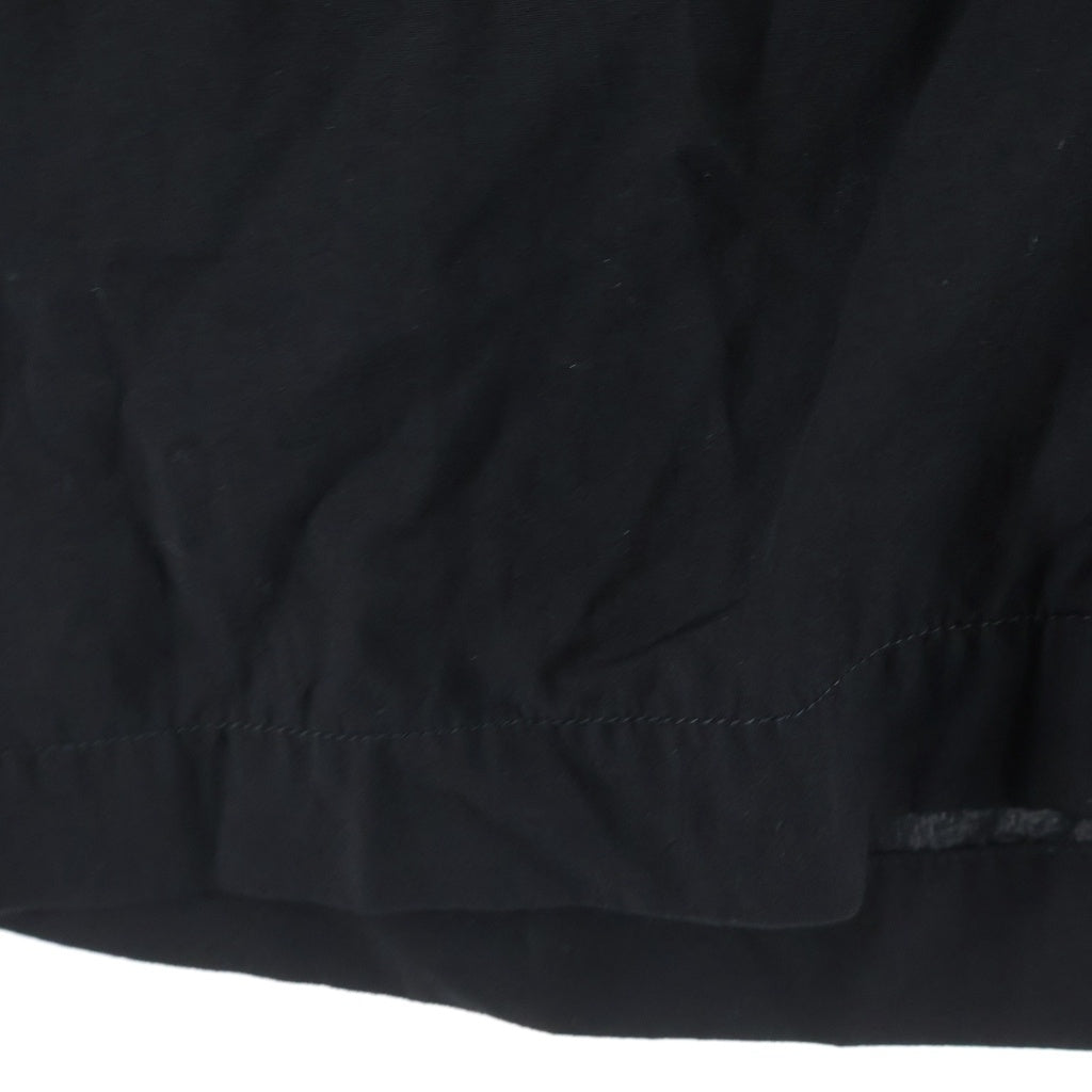 WTAPS(ダブルタップス) 20SS ロゴエンブロイダリー ダブルポケット レギュラーカラー 半袖シャツ ブラック 201BRDT-SHM05