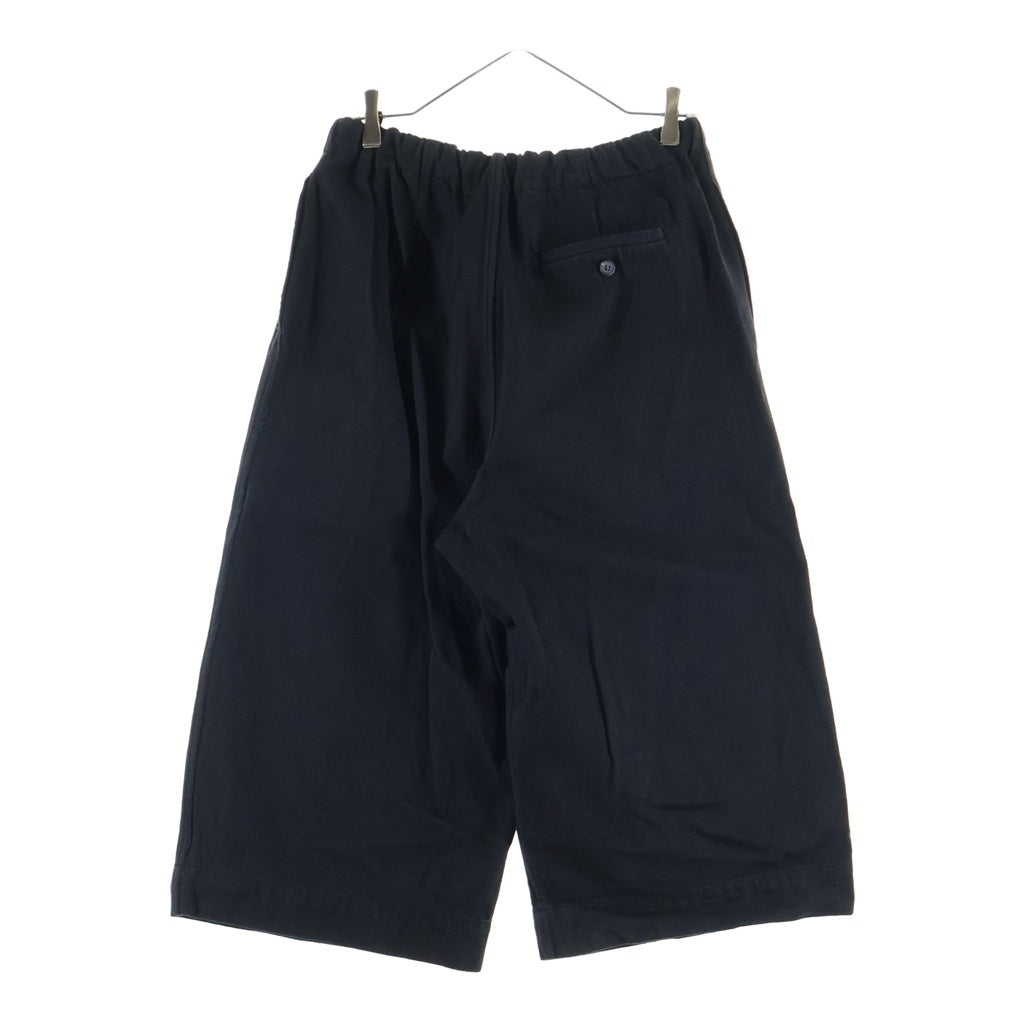 NO BRAND(ノーブランド) (Lauren Manoogian) ローレン マヌージアン WASHED TROUSERS ウォッシュド トラウザーズ パンツ ブラック SPF26B2869W215