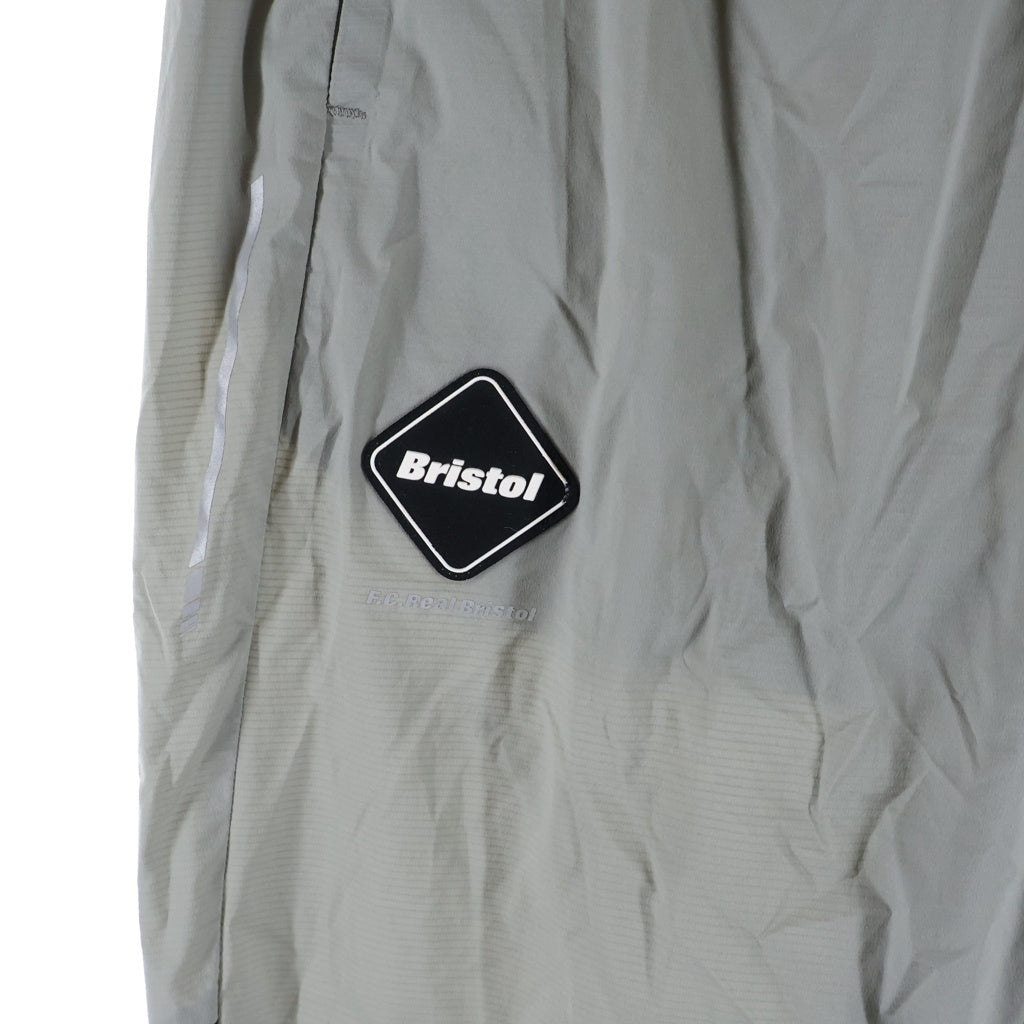F.C.R.B./F.C.Real Bristol/FCRB(エフシーアールビー/エフシーレアルブリストル) 25SSBREATHABLE TRAIL PANTS ロゴワッペン ブリーザブル トレイル ナイロン パンツ グレー FCRB-250052