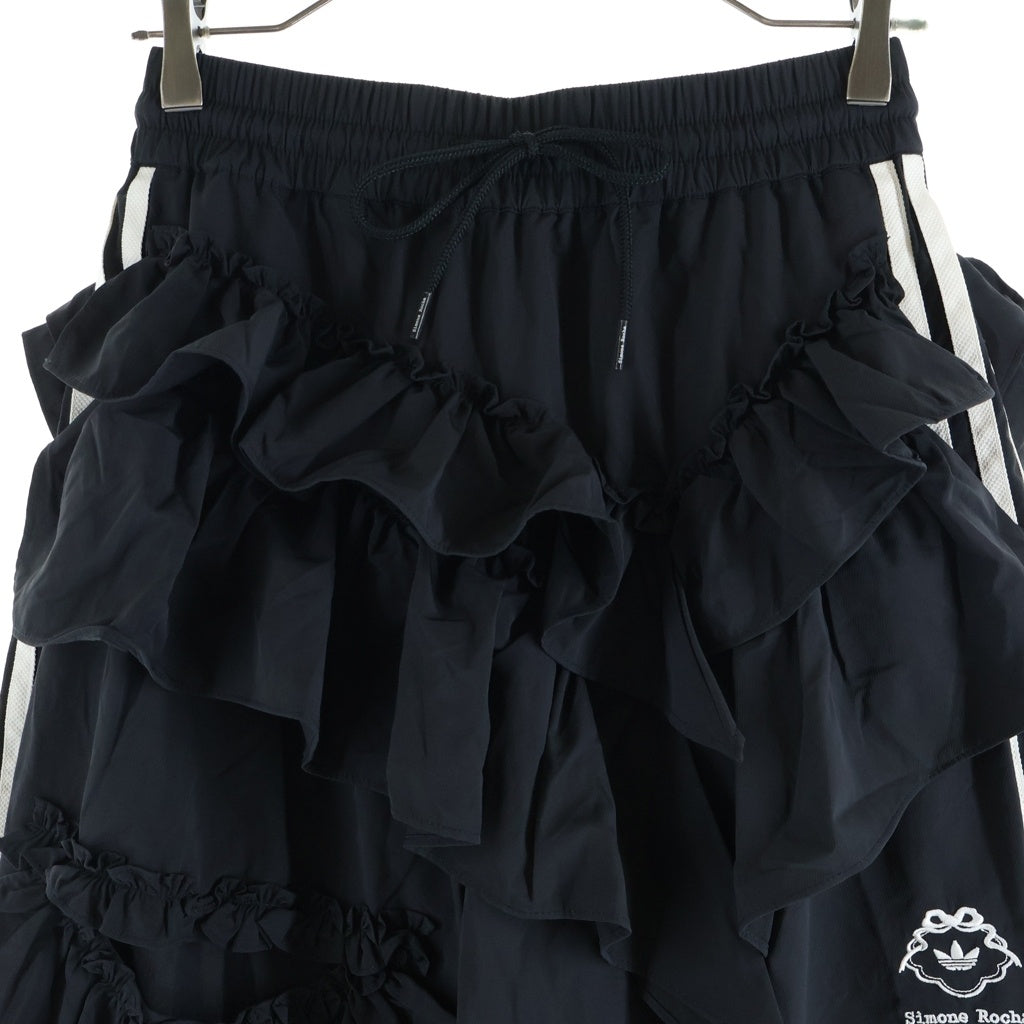 adidas(アディダス) SIMONE ROCHA FRILL PANTS シモーネ ロシャ フリル パンツ ブラック レディース KY2706