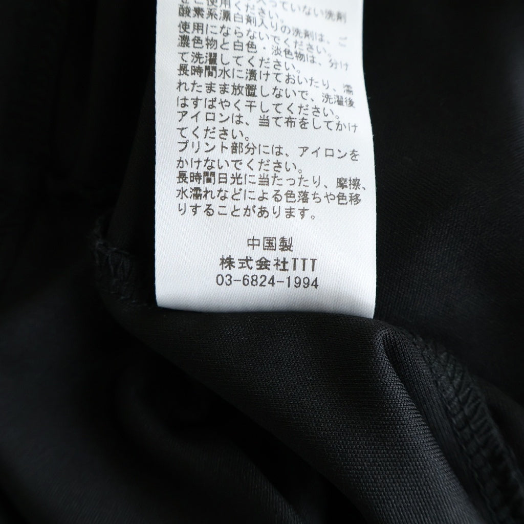 TTT_MSW(ティーモダンストリートウェア) Game Shirt ゲームシャツ 半袖Tシャツ ブラック TTT-CT-006