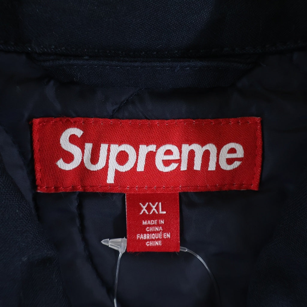 SUPREME(シュプリーム) 26SS Cordura Twill Utility Jacket コーデュラツイル ユーティリティジャケット ネイビー