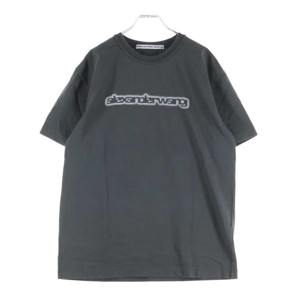 ALEXANDER WANG(アレキサンダーワン) T-Shirt ロゴプリント 半袖Tシャツ グレー