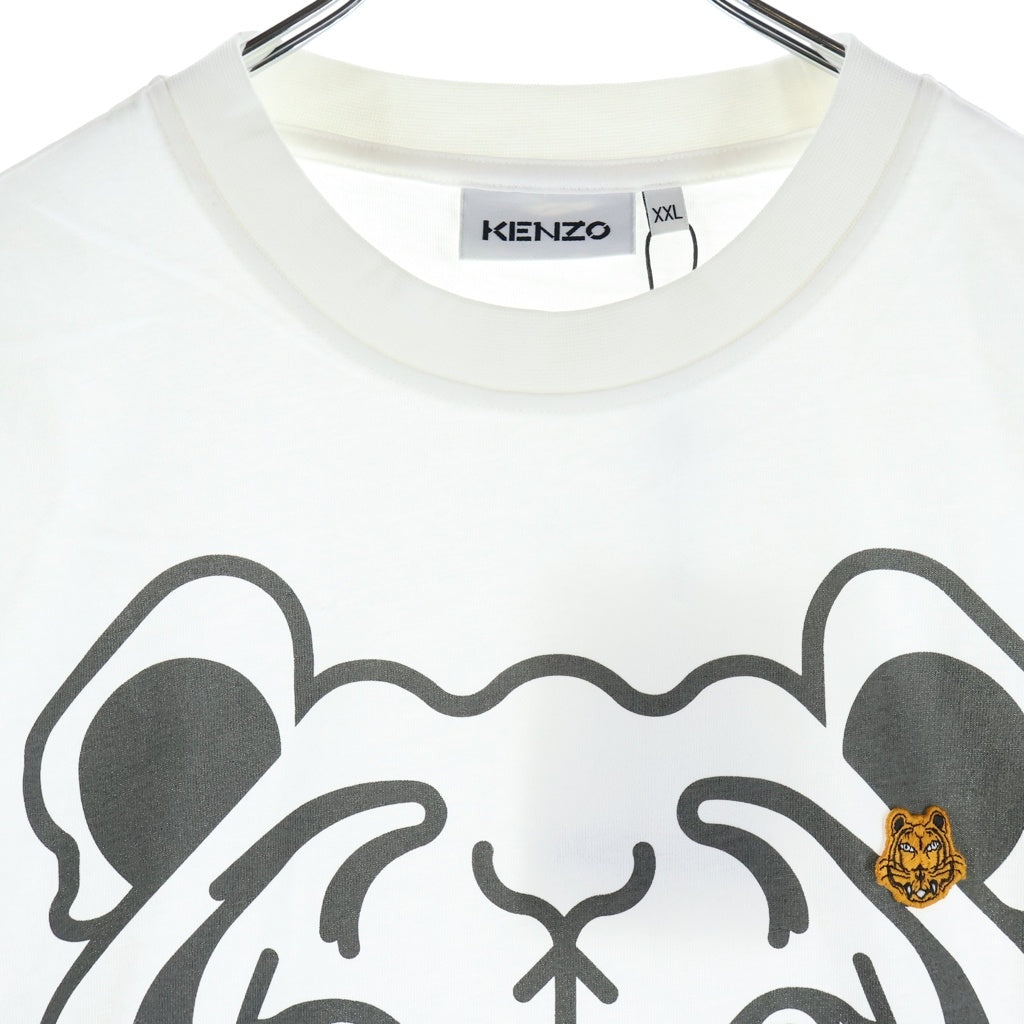 KENZO(ケンゾー) K-Tiger T-Shirt タイガープリント 半袖Tシャツ ホワイト FB65TS5224SA