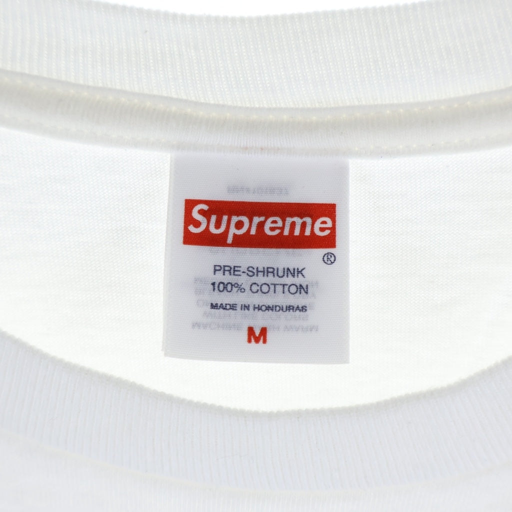 SUPREME(シュプリーム) 26SS Arabic Box Logo Tee アラビック ボックスロゴ クルーネック コットン 半袖Tシャツ カットソー ホワイト