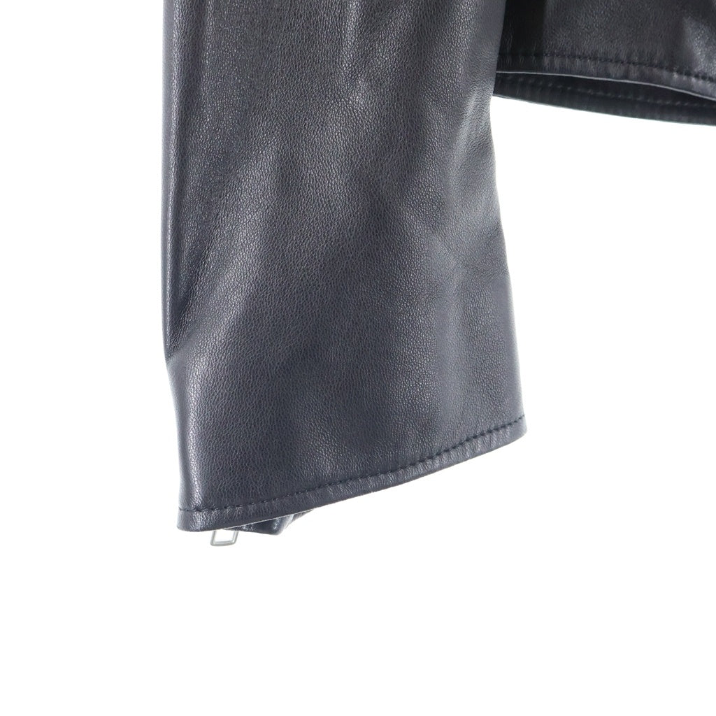 Maison Margiela(メゾンマルジェラ) 5ZIP ライダース レザージャケット ジップアップジャケット ブラック S50AM0489SY1460