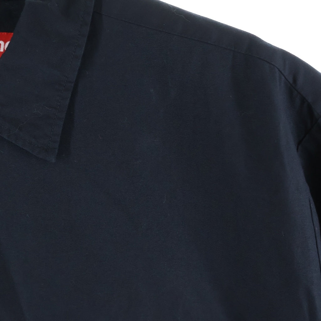 SUPREME(シュプリーム) 26SS ×Ghostface Work Shirts Black ゴーストフェイス 半袖ワークシャツ マルチポケット ブラック