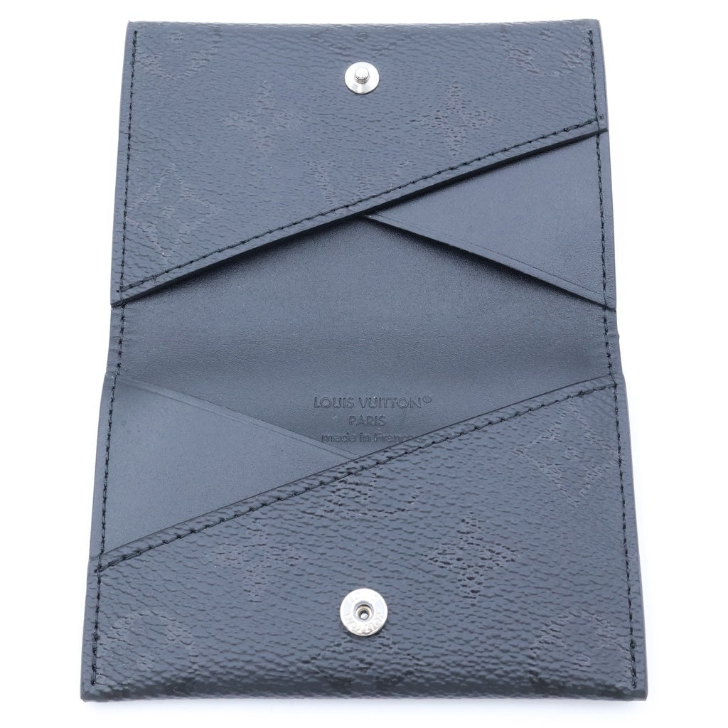 LOUIS VUITTON(ルイヴィトン) ポルトカルト スリム レザー カードケース ブラック M26733