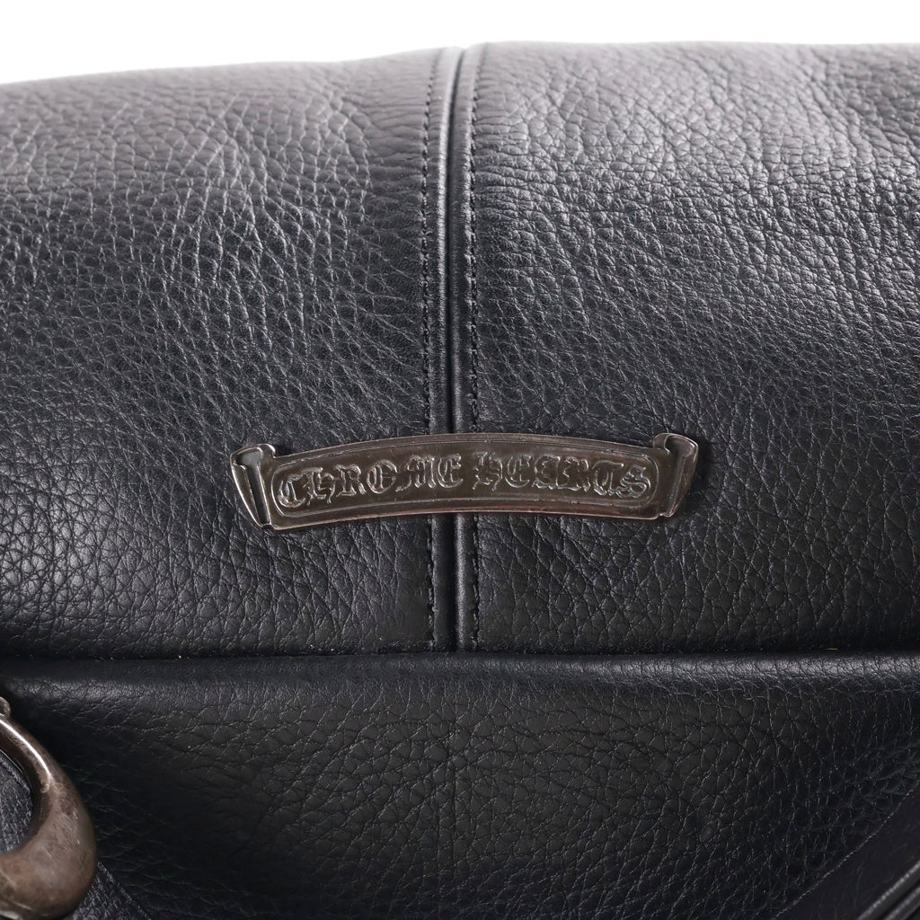 CHROME HEARTS(クロムハーツ) ♯1 SNAT PACK スナットパック ダガージップ ガンスリンガーベルト レザーウエストバッグ ブラック
