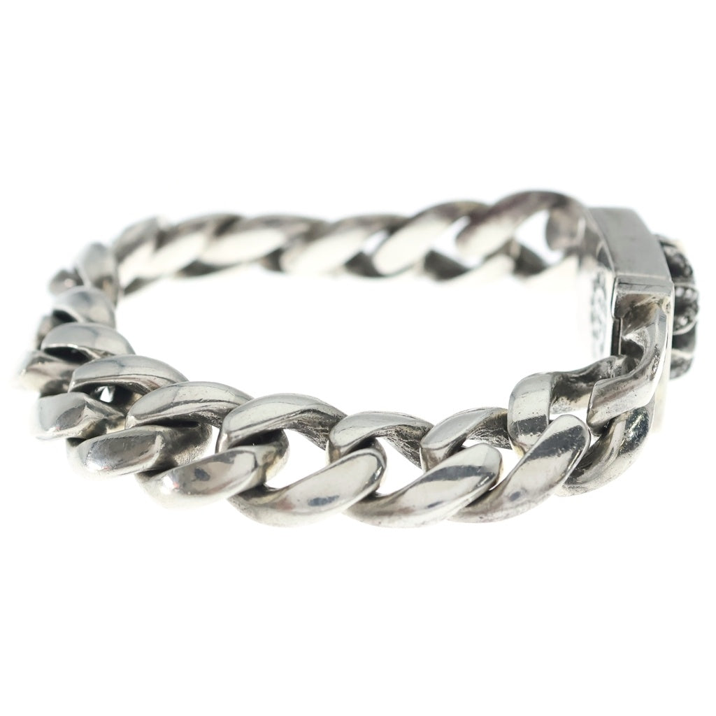 CHROME HEARTS(クロムハーツ) BOX CLSC P/DIA SML CHX スモールBOX ID PAVEダイヤ シルバーブレスレット