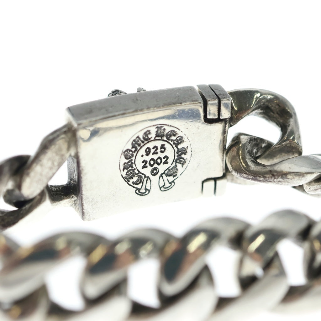 CHROME HEARTS(クロムハーツ) BOX CLSC P/DIA SML CHX スモールBOX ID PAVEダイヤ シルバーブレスレット