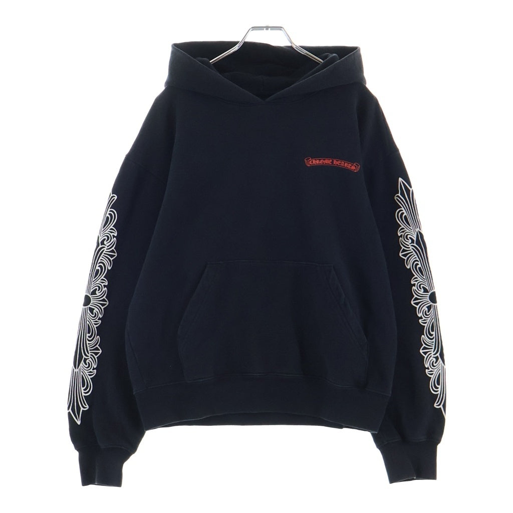 CHROME HEARTS(クロムハーツ) ×MATTY BOY FLOWER CHOMPER HOODIE マッティボーイ フラワー チョンパー フーディー スウェットパーカー ブラック