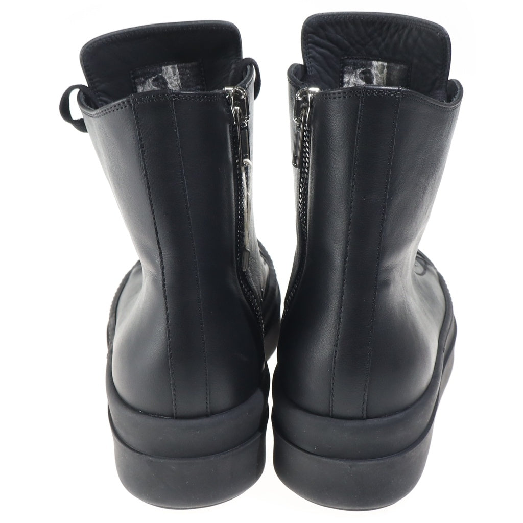 Rick Owens(リックオウエンス) MEGA BUMPER SNEAKS メガバンパー レザーハイカットシューズ ブラック RP02E4859-LCO