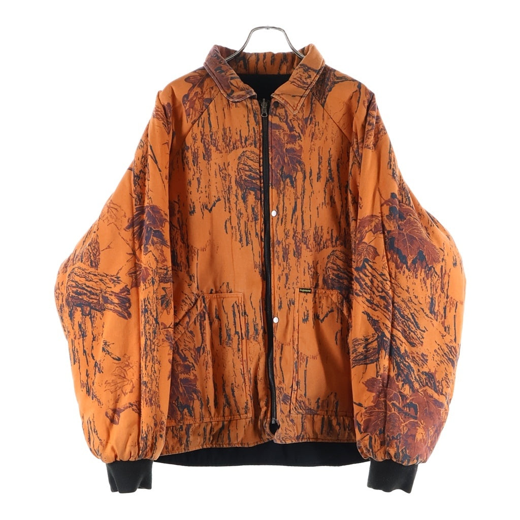 SUPREME(シュプリーム) 24SS Real Tree Reversible Quited Wark Jacket リアル ツリー リバーシブル ワーク ジャケット ブラック