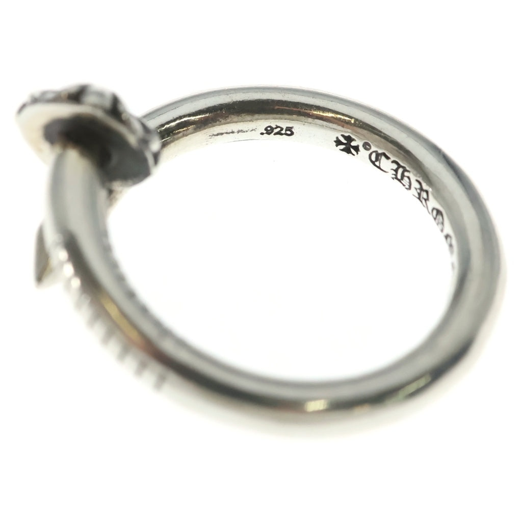 CHROME HEARTS(クロムハーツ) NAIL CRSBALL ネイル クロスボール リング シルバー BCA349
