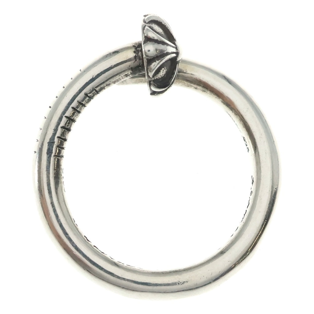 CHROME HEARTS(クロムハーツ) NAIL CRSBALL ネイル クロスボール リング シルバー BCA349