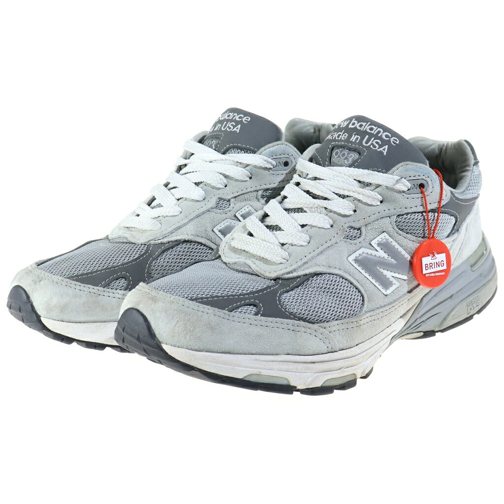 New Balance(ニューバランス) MADE IN USA 993 スニーカー ローカットスニーカー グレー US9/27.0cm MR993GL