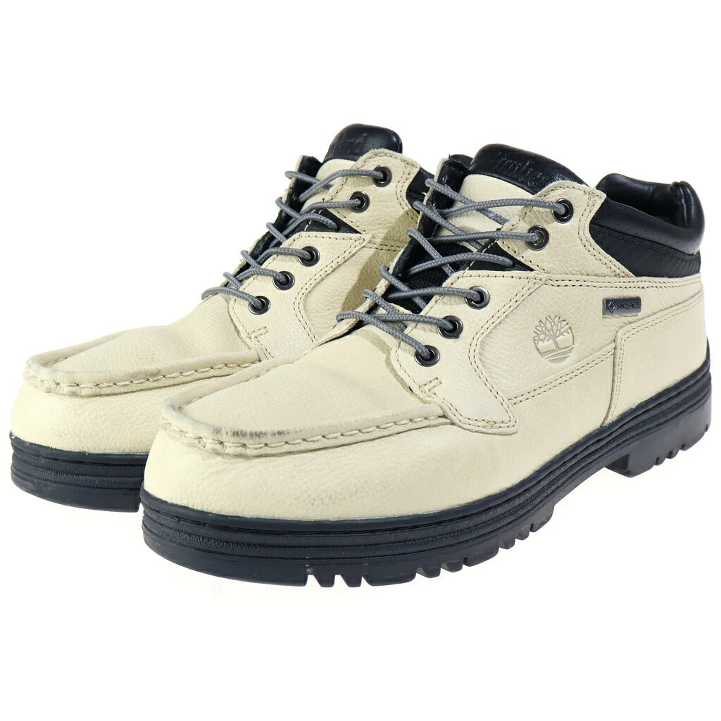 Timberland(ティンバーランド) HERITAGE MOC TOE MID ヘリテージ GTX モックトゥ ミッド ハイカットスニーカー ホワイト US10/28.5cm TB0A2JU5AAM