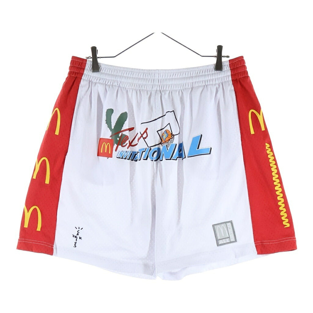 Cactus Jack(カクタスジャック) ×TRAVIS SCOTT MCDONALDS ALL AMERICAN SHORT トラヴィススコット マクドナルド アメリカン ショーツ ハーフパンツ マルチ