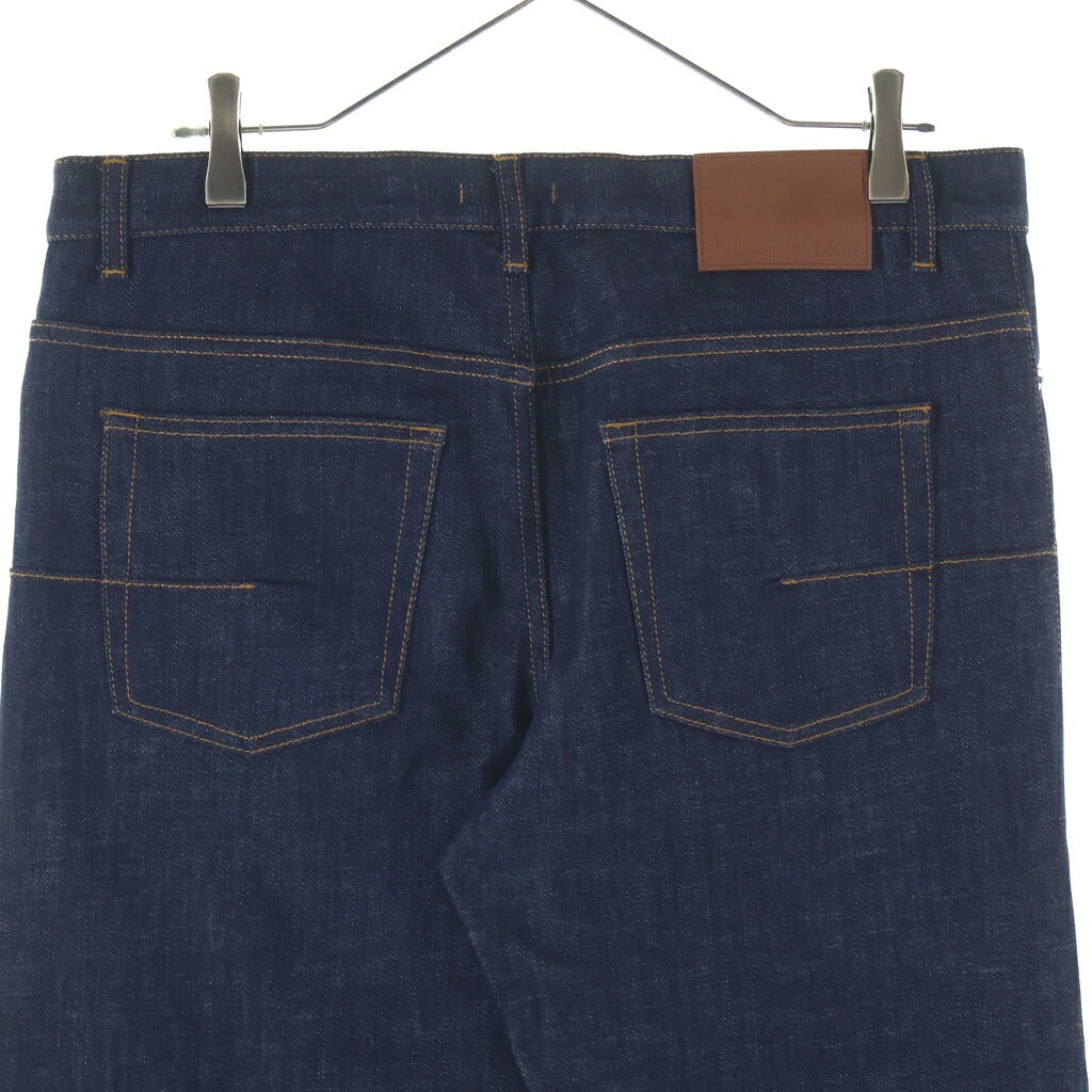 DIOR(ディオール) Raw Cotton Denim Long Slim-Fit Oblique Jeans オブリーク デニムパンツ インディゴ 193DS00C226X