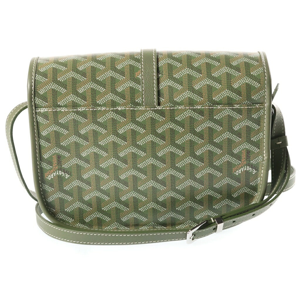GOYARD(ゴヤール) 25SS Belvedere PM GYD-233 ベルヴェデーレ PVCレザー ショルダーバッグ カーキ